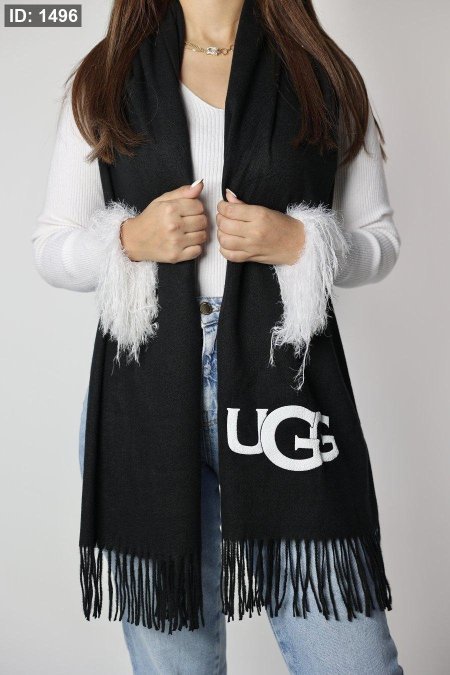 شال كتف ugg - اسود